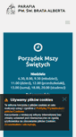 Mobile Screenshot of bratalbert.com.pl